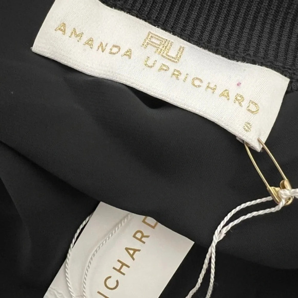 Amanda Uprichard black long sleeve high low dress size small - Picture 8 of 8
